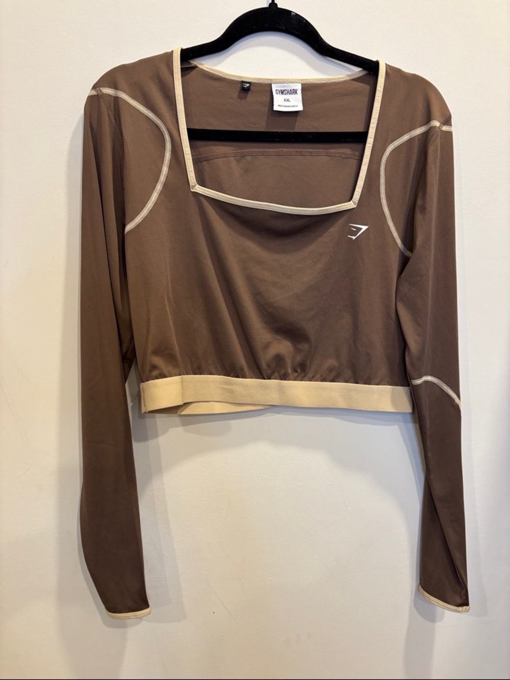 Gymshark Everyday Long Sleeve Midi Top Activewear XXL - Picture 3 of 6